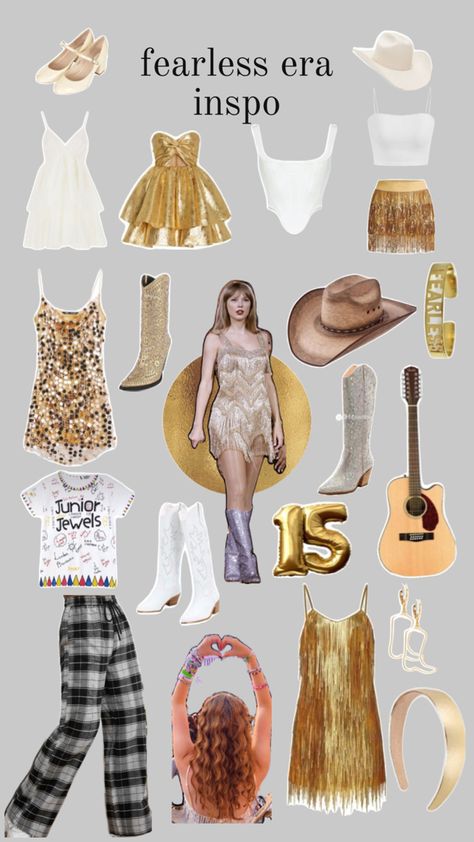 Taylor Swift Fearless Era Aesthetic, Taylor Swift Halloween Costume, Fearless Album, Taylor Swfit, Taylor Swift Costume, Taylor Swift Birthday Party Ideas, Fearless Era, Taylor Outfits, Taylor Swift Party