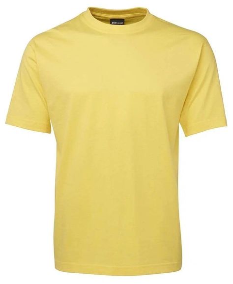 Round Neck T Shirts - Yellow