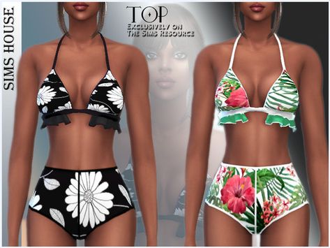 S4cc Swimsuit, Sims4 Swimsuit Cc, Sims 4 Island Living Cc Clothes, Sims Cc Swimwear, Sims 4 Bathing Suits, Sims 4 Swimsuit Cc, Sims Aesthetic, Sims Lookbook, Swimsuit Bra