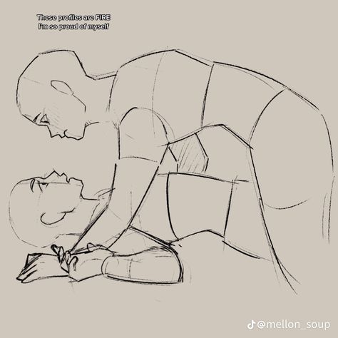 Mellon Soup, Couple Poses Reference, Body Reference Drawing, 캐릭터 드로잉, Foto Poses, Poses References, Arte Sketchbook, Figure Drawing Reference, Couple Drawings