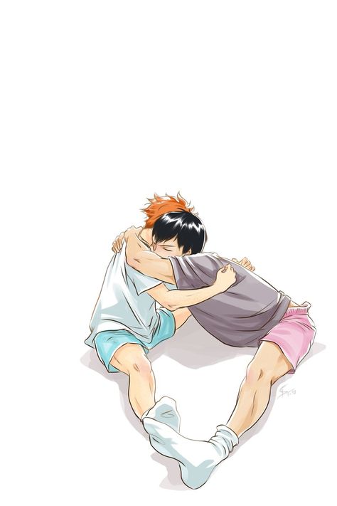 Kagehina Cute, Kageyama X Hinata, Haikyuu Kageyama, Haikyuu Karasuno, Volleyball Anime, Japon Illustration, Kageyama Tobio, Haikyuu Ships, Stage Play