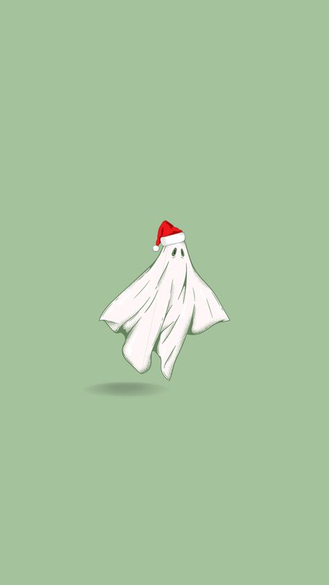 Christmas Ghosts Wallpaper, Winter Ghost Wallpaper, Christmas Ghost Wallpaper, Holiday Phone Background, Aes Wallpaper, November Wallpapers, Funny Christmas Wallpaper, Ghost Christmas, Ghost Wallpaper