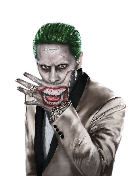 Joker E Harley Quinn, Jared Leto Joker, Halloweenský Makeup, Joker Smile, Leto Joker, See Tattoo, Joker Drawings, Der Joker, Joker Artwork