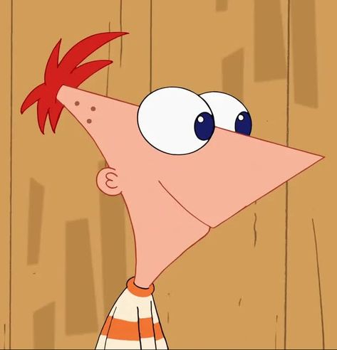 Phineas Flynn, Ferb And Phineas, Front Facing Phineas, Phineas And Isabella Matching Pfp, Phineas And Ferb Characters, Phineas Face Forward, Phineas And Ferb Wallpaper, Funny Phineas And Ferb Profile Pictures, Isabella Phineas And Ferb Pfp