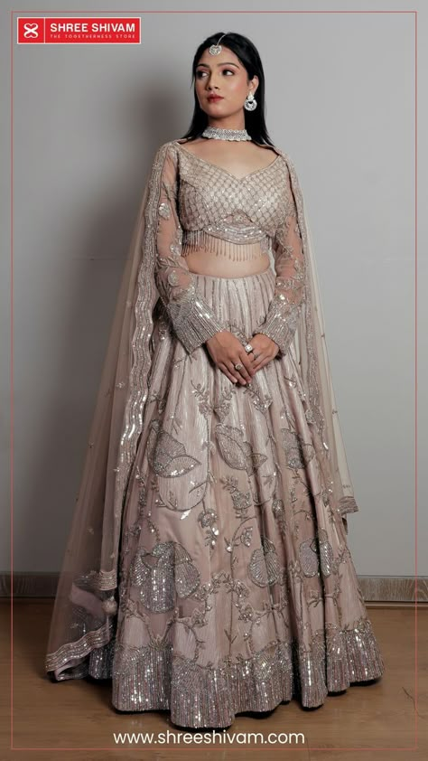 Indo Western Bridal Lehenga Choli