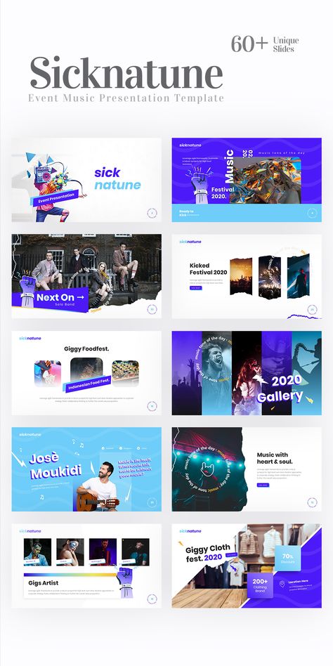 Music Presentation Template, Event Presentation Design, Music Presentation, Event Presentation, Hr Department, Infographic Chart, Event Proposal, Creative Powerpoint Presentations, Ppt Template Design