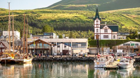 These are the 10 happiest countries in the world | CN Traveller Iceland Town, Northern Lights Viewing, International Day Of Happiness, Iceland Travel Guide, Visit Iceland, Nordic Countries, Countries In The World, Conde Nast Traveler, Conde Nast