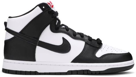 Dunks High Top, Nike Dunk High Black White, Dunks High, Jordan Dunk, Jordan 1s, Nike Dunk High, Dunk High, Retro Sneakers, Perfect Shoes