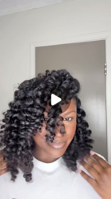 Naturally Melaninn Hair on Instagram: "Flexi Rods Slay💅🏿❤️ . . Follow @naturallymelaninn for more!👑🔥 🌻 . . . 🎥: @ebonyswope . . #naturalhair #coilyhair #melanin #ponytail #natural #naturallymelaninn #naturalhairdaily #blackgirls #braids #blackgirlrocks #naturalhairspots #hairspray #hairproducts #healthynaturalhair #healthyhair #haircare #kinkyhair #curlyhair #healthycurls #naturalhairtips #teamnatural #flexirods #lovecurls #type4hair #hairtutorial #blackwomen #explorepage ** I do not own copyrights of sound & video/photo**" Spiral Curls On Natural Hair, Curly Rods Natural Hair, Flexi Rod Hairstyles For Black Women, Flexirods On Natural Hair, Natural Hair Flexi Rods, Flexi Rods On Natural Hair, Sound Video, Flexi Rods, Type 4 Hair