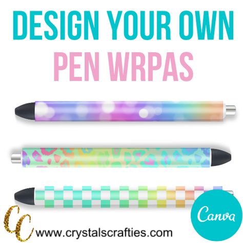 How to Make Pen Wraps How To Do Pen Wraps, How To Make Pen Wraps, Custom Pens Diy, Diy Pens Ideas, Uv Resin Pens, Sublimation Pens, Teacher Crafts, Epoxy Pens, Personalized Pens