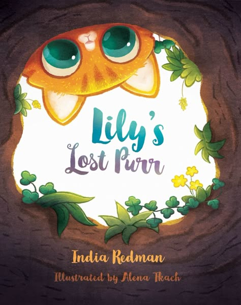 Lily's Lost Purr | Alena Tkach Childrens Book Cover, Book Illustration Layout, Book Illustration Design, Book Cover Page, Story Books Illustrations, 동화 삽화, Illustration Art Kids, Buch Design, Children Book Illustration