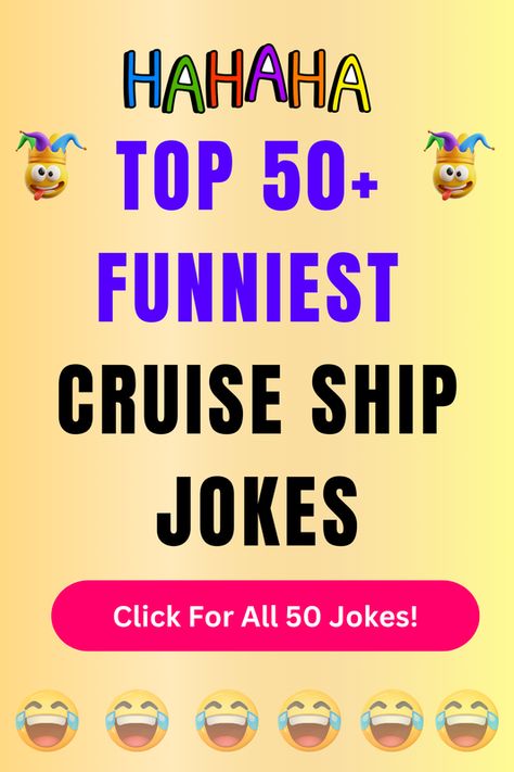 Check Out The Top 50+ Funny Cruise Ship Jokes And Puns. Click For All 50+ Hilarious Cruise Ship Jokes! Titanic Jokes, Boat Puns, Jokes And Puns, Time Meme, Encrypted Messages, Best Cruise Ships, Top Cruise, Bad Attitude, Best Cruise