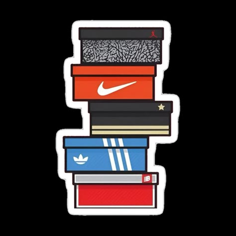 Nike Stickers, Nike 97, Sports Nails, Nba Baby, Sneaker Posters, Sneakers Box, Phone Stickers, Diy Phone, Diy Phone Case