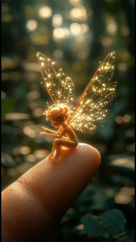 Real Fairy Pictures, Fairy Video, Image Illusion, Beautiful Angels Pictures, Fairy Pictures, Angels Pictures, Cute Fantasy Creatures, Goddess Artwork, Magical Fairy