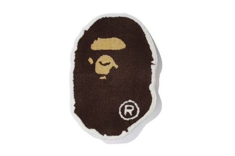 A Bathing Ape “BAPE FACE RUG.” Bape Rug, Bape Ape, Ape Bape, Bathing Ape, Diy Room, A Bathing Ape, Mat Rugs, Dream Room, Jordan Retro