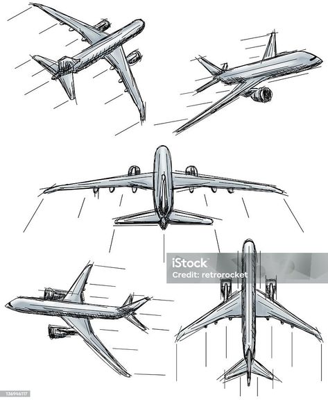 Plane Drawing Window View Sketch, Air Plane Tattoo, Airplane Sketch, View Sketch, Plane Drawing, Airplane Coloring Pages, Plane Tattoo, Airplane Window View, Airplane Tattoos