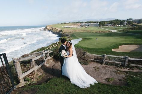 Romantic Ritz-Carlton Half Moon Bay Wedding — Sonya Yruel Photography Ritz Carlton Half Moon Bay, Half Moon Bay Wedding, Ritz Carlton Wedding, Unique Wedding Venue, Couples Wedding Bands, California Coastline, Palace Of Fine Arts, Sand Ceremony, Half Moon Bay