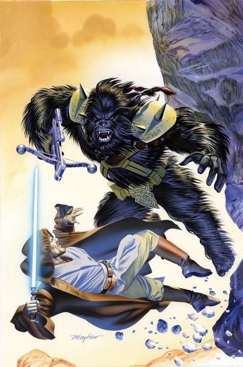 Star Wars #20 Cover by Mike Mayhew Old Ben Kenobi, Black Krrsantan, Mike Mayhew, Ben Kenobi, Comic Book Shop, Star Wars Books, Star Wars Black Series, Star Wars Comics, Dc Movies