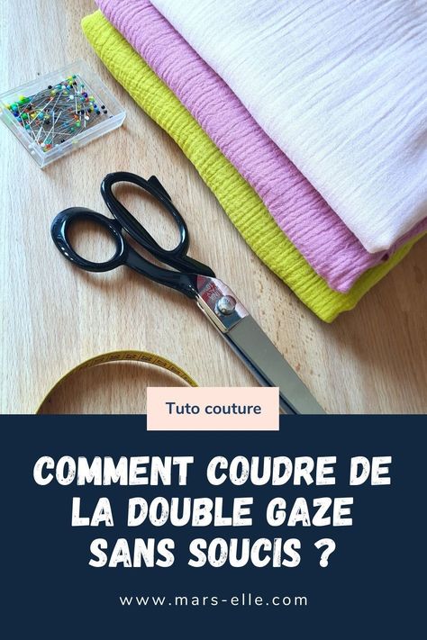 La double gaze est un tissu bien mystérieux, même pour couturières les plus aguerries d'entre nous! En pourtant, il se trouve que ce tissus est un réel plaisir à coudre et à porter! Pour vous guider jusque là, je vous partage mes secrets pour coudre de la double gaze facilement et embellir en un clin d'œil toutes vos cousettes! Couture Techniques, Baby Couture, Double Gaze, Diy Quilt, Couture Sewing, Diy Couture, Couscous, Sewing Techniques, Sewing Clothes