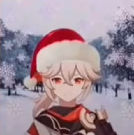 Kazuha Christmas, Merry Christams, Anime Christmas, Holiday Icon, Its Me, Christmas Icons, Anime Monochrome, Cute Profile Pictures, Discord Server