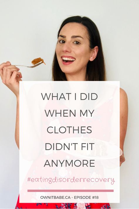 In this episode of Own it Babe, I am sharing with you how I overcame my mindset about attaching my self worth to this silly number on the tag. Recovery is worth it and I am now adding way more colours and styles to my wardrobe, too! Bonus: I am sharing some of my favorite size inclusive clothing brands! #sizeinclusive #positivebodyimage #fashion Size 6 Body Image, Food Psychology, Healing Symbols, Diet Quotes, Recovery Inspiration, Single Mom Life, Food Freedom, Anti Dieting, Fitness Fun