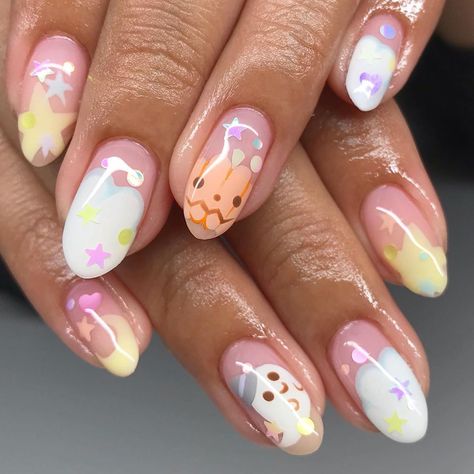 Nail Time, Pretty Gel Nails, Halloween Nail Designs, Halloween 2024, Pastel Nails, Cute Nail Art, Blow Your Mind, Holiday Nails, Halloween Nails