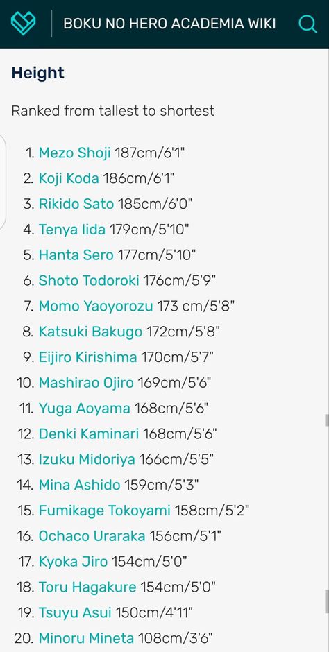 Class 2-b Mha, Mha Height Comparison, Class 1 A Height, Mha Characters Height, Bnha Shifting Script, Mha Hight Chart, Mha Height Chart, Class 1 A My Hero Academia, Mha Height