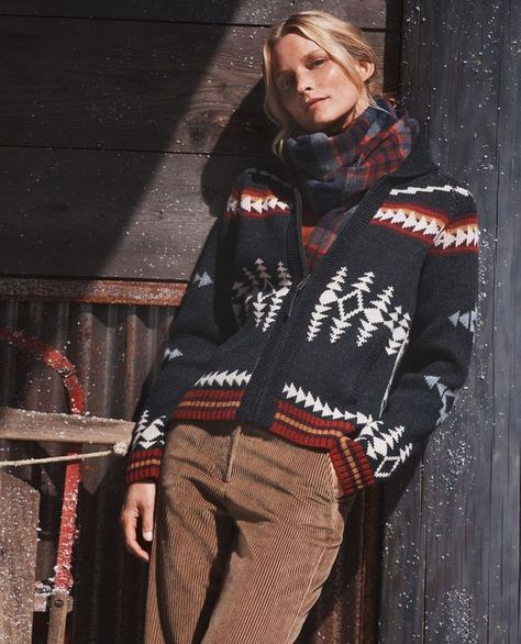 Pendleton Woolen Mills Wool Sweater Outfit, Pendleton Woolen Mills, Sweater Outfit, Shetland Wool, Zip Cardigan, Cozy Sweater, Cozy Sweaters, Wool Sweater, Wool Sweaters