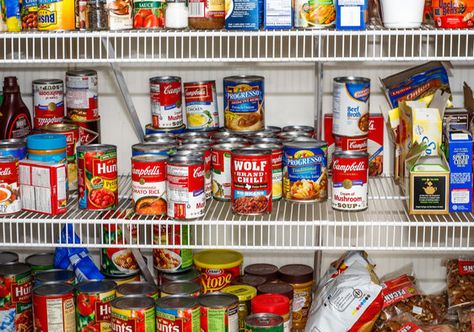 Free Little Pantry Provides Supplies For Anyone In Need - Goodnet Easy Tomato Salsa, Chipotle In Adobo Sauce, Can Food, Vegetable Dips, Can Of Soup, Canned Goods, Roasted Chicken Breast, Adobo Sauce, Hermit Crab