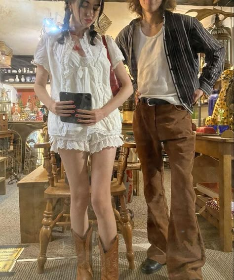 Farmers Daughter Outfit, Farmers Daughter Coquette, 70s Country, Cute Fits, New Wardrobe, Aesthetic Outfits, Playing Dress Up, Fashion Inspo Outfits, A Man