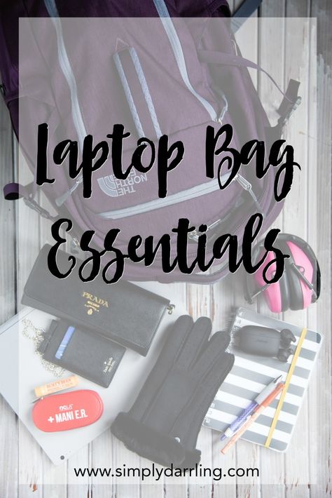 Laptop Bag Essentials Laptop Essentials, Tote Bag Essentials, Work Bag Essentials, Work Bags Laptop, Mum Ideas, Work Laptop, School Laptop, Commuting To Work, Tech Women