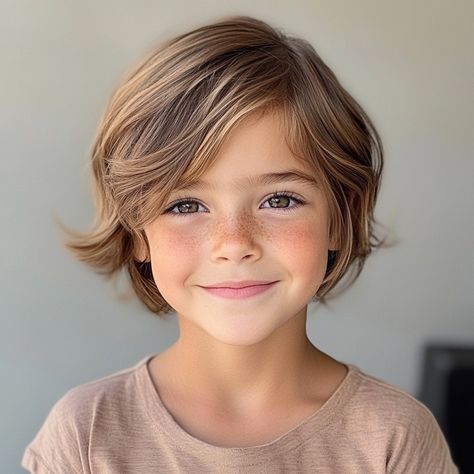 Kid Haircuts, Kids Short Haircuts, Short Hair For Kids, Kids Short Hair Styles, Kids Haircut, Baby Haircut, Bob With Fringe, Toddler Haircuts, Girls Short Haircuts