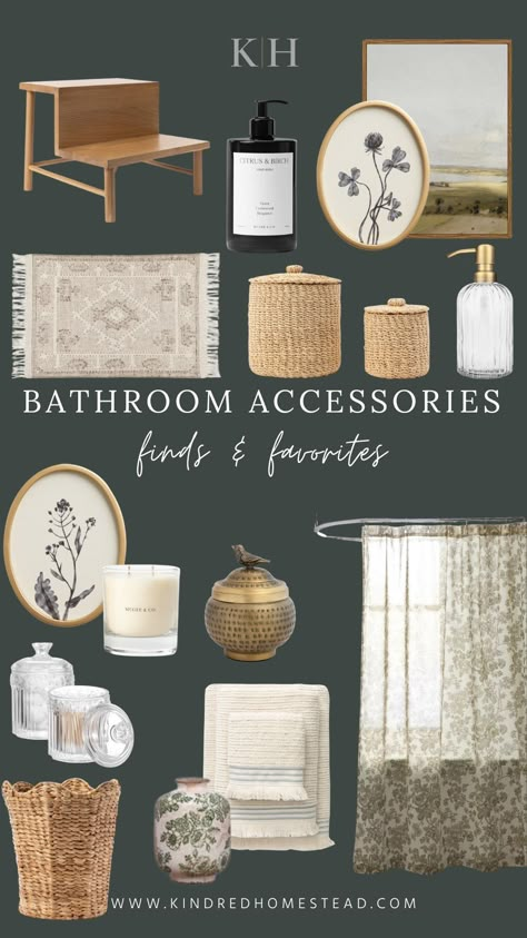 Amazon Bathroom Decor, Guest Bathroom Essentials, Neutral Bathroom Decor, Elegant Bathroom Design, Outdoor Restaurant Design, Small Bathroom Organization, Bathroom Design Trends, Spa Like Bathroom, Aesthetic Bathroom