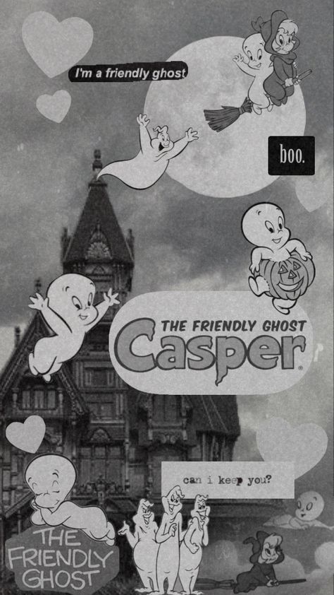 #casper #casperthefriendlyghost #friendlyghost #ghost #halloween Casper Drawing Ghost, Casper Wallpaper Aesthetic, Casper The Friendly Ghost Aesthetic, Casper Wallpaper Iphone, Casper Wallpaper, Casper Aesthetic, Puff Wallpaper, Casper The Ghost, Mystery Tv Shows