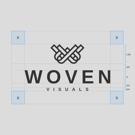 Logo Composition Design, Brand Logo Guidelines, Logo Construction Grid, Logo Variations Identity Design, Logo Grid System, Logo Variations Branding, Logo Design Grid, Logo Mark Design, Logo Guide