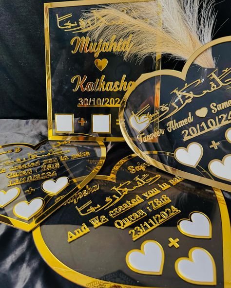 nikah thumb board✨ Wedding Packing, Wedding Card Frames, Diy Art Painting, Wedding Card, Business Ideas, Diy Art, Wedding Cards, Create Yourself, Art Painting