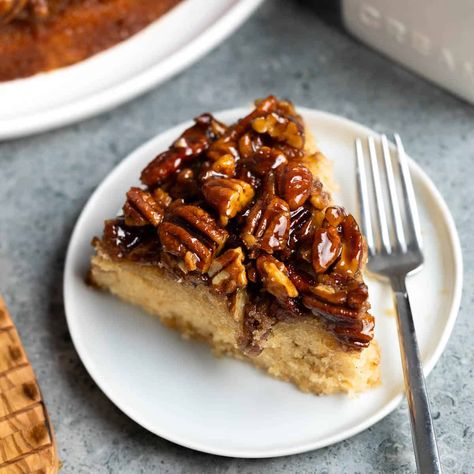 Pecan Upside Down Cake Pecan Upside Down Cake, Fluffy Vanilla Cake, Pecan Cake, Cake Recipes From Scratch, Pineapple Upside Down Cake, Pineapple Upside, Pineapple Upside Down, Icebox Cake, Upside Down Cake