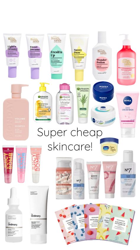 Super cheap #skincare Skincare Cheap, Cheap Skincare, Cheap Skin Care Products, Christmas Wishlist, Secret Santa, Makeup Routine, Christmas List, Skin Care, Skin