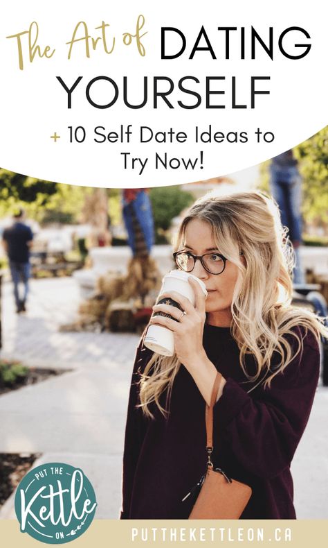 Need a new self care challenge? Going on a date with yourself is good for your mental health and it also reminds you to love yourself. Personally, I've been dating myself for years! Here's how to start plus try these 10 self date ideas you will love! #selfcare #selflove #balance #loveyourself #selfdate #happiness #selfimprovement #personaldevelopment #happiness #personalgrowth #datingyourself #balance #selfgrowth #selfdevelopment #selfcaretips Self Date Ideas, Self Date, Dating Yourself, How To Believe, Things To Do Alone, Stephen Covey, Date Ideas, Love Tips, Self Care Activities