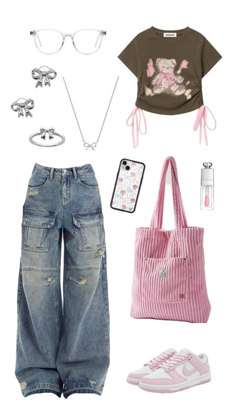 #outfitinspo Winter Outfits Dinner, Outfit Ideas For School Fall, Cute Outfits Winter, Summer Outfits Baddie, Outfit Knit, Picnic Outfit, Outfit Layout, Trendy Outfits For Teens, Cute Lazy Day Outfits