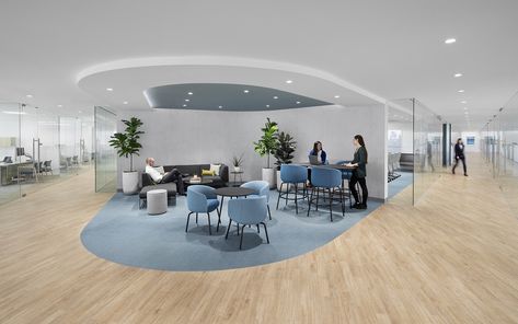 Office Design Inspo, Breakout Space, Natural Forest, Office Space Design, Modern Office Design, Open Office, The New World, Architecture Interiors, Media Company