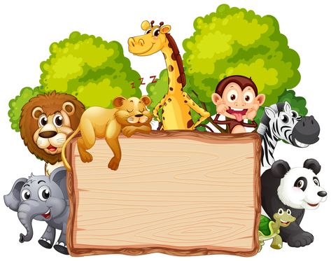 Wild Animals Vector, Safari Animals Birthday, Jungle Theme Birthday, Safari Birthday Party, Jungle Birthday, Theme Background, Safari Birthday, Safari Party, Safari Theme