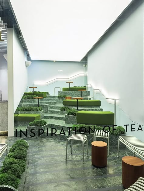 Tiered Seating, Hidden Lighting, Design Café, W Hotel, Outdoor Seat, Tea Garden, Bacardi, Soft Seating, Corner Designs