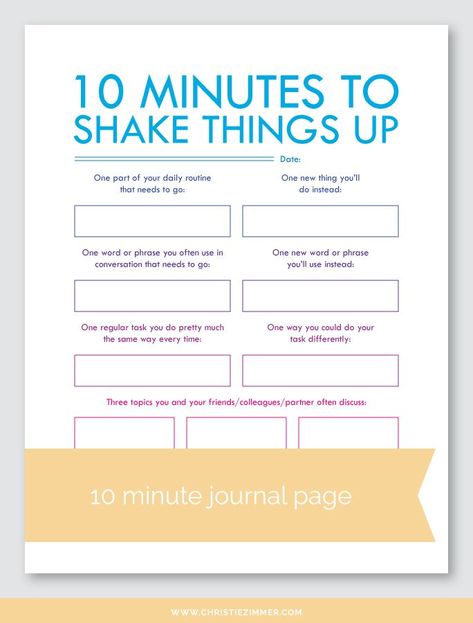 Self Care Planner Printable, Mental Health Journal, Gratitude Journal Printable, Self Discovery Jour 10 Minute Journal Prompts, 10 Minutes To Let Your Mind Wander, Doodle Bullet Journal, Printable Journal Pages, Gratitude Journal Printable, Counseling Activities, Printable Journal, Health Journal, Therapy Worksheets