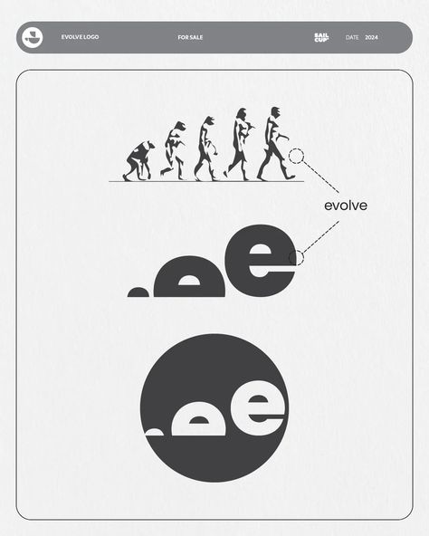 Evolve logo For sale. Happy with your business, But not your logo? Maybe it's time you take a #sailcupdesign of coffee. Follow @sailcupdesign #logo #logos #logodesigner #logodesigns #logomark #logoinspiration #logomaker #logomark #branding #brand #branddesigner #logoinspire #graphicdesign #company #business #modern #sailcupdesign Evolve Logo, Minimal Logos Inspiration, Minimal Logos, Logos Inspiration, Logo Mark, Minimal Logo, Cup Design, Logo Maker, Logo Inspiration