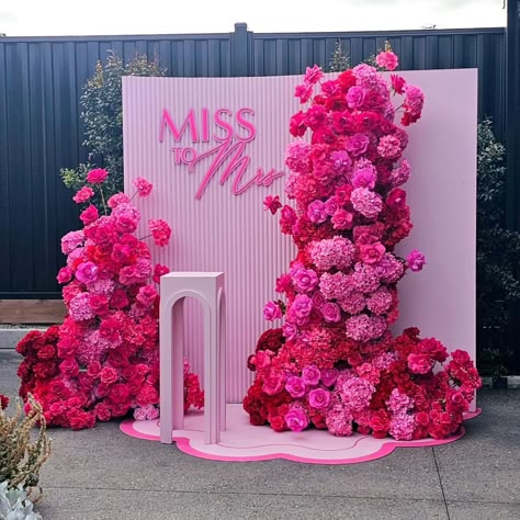 Liz | Event Stylist + Planner | Trend Setter | Package Hire (@momentsandmemoriesmelb) • Instagram photos and videos Deco Orange, Bridal Shower Inspo, Hot Pink Weddings, Event Stylist, Bridal Shower Backdrop, Dream Wedding Decorations, Bridal Shower Inspiration, Pink Bridal Shower, Wedding Goals