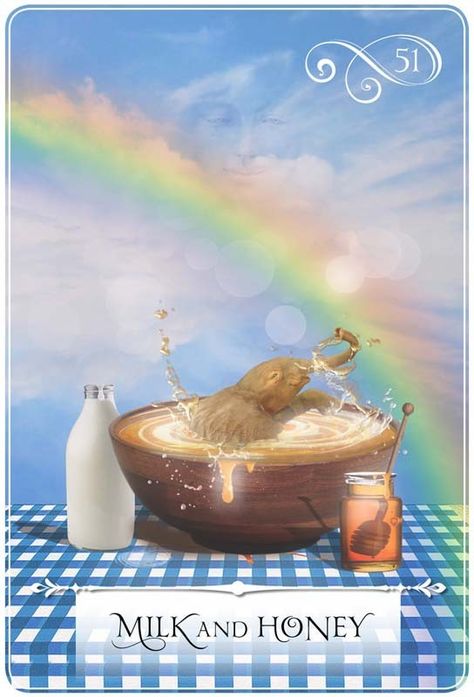 Milk and honey. - wisdom of the oracle deck. - collette baron reid Colette Baron Reid, Spirit Signs, Angel Oracle Cards, Divination Cards, The Oracle, Angel Guidance, Oracle Tarot, Angel Messages, Healing Words