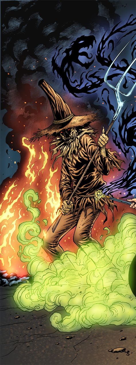 Scarecrow by Al Rio Crane Batman, Scarecrow Batman, Night Wing, Scare Crow, Wing Art, Jonathan Crane, Gotham Villains, Rogues Gallery, Harvey Dent