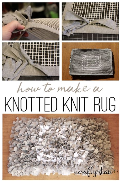 Diy Bathroom Rug, Diy Bathroom Paint, Rag Rug Diy, Rag Rug Tutorial, Rug Tutorial, Knit Rug, Latch Hook Rugs, Bathroom Rugs Bath Mats, Diy Carpet