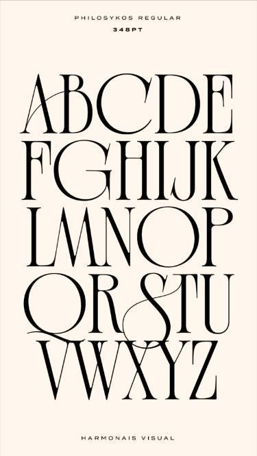 Serifs, Philosykos Alphabet Design Fonts, Aesthetic Fonts Alphabet, Font Canva Aesthetic, Graphic Design Typography Fonts, Fonts Alphabet Vintage, Fonts Alphabet Aesthetic, Handwriting Fonts Free, Script Fonts Free, Fonts Alphabet Cursive